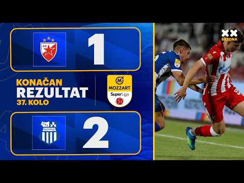 FK Crvena Zvezda Belgrad 1-2 OFK Omladinski Fudbalski Klub Belgrad 