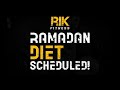 Ramadan diet plan l Ramadan 2021 l RIK Fitness
