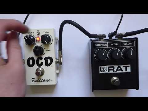 Fulltone OCD vs Proco RAT. Pedal Fight!