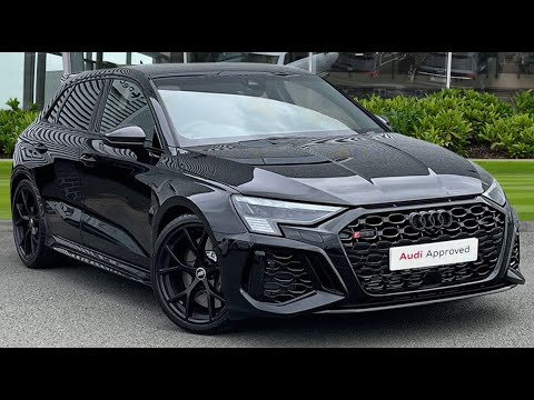 2022 Audi RS3 Sportback Carbon Black 2.5 TFSI 400 PS Quattro S tronic | Stoke Audi