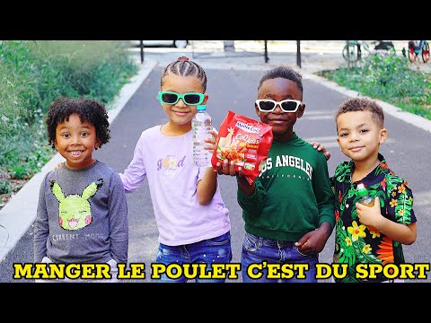 MAEL ET JADE - MANGER LE POULET C’EST DU SPORT (Clip Officiel) prod by Sphinx