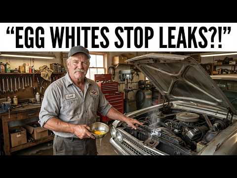 25 Forgotten Garage Tricks 1961 Mechanics Did With Egg Whites to Seal a Leaking Radiator