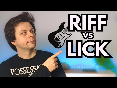 Guitar Riff vs Lick: EASY Beginners Guide