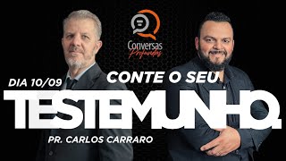 VOCÊ ACREDITA EM MILAGRE?  ELE É UM MILAGRE !  I  CONTE O SEU  TESTEMUNHO I PR. CARLOS CARRARO