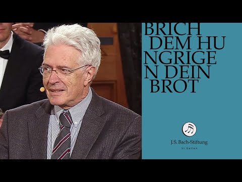 Reflexion von Werner van Gent zur Kantate BWV 39 (J.S. Bach-Stiftung)