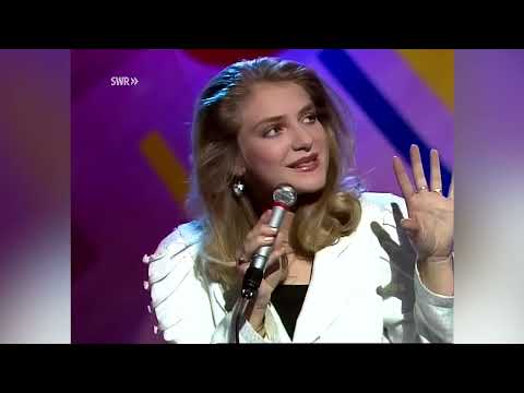 Tanja Jonak - Regen auf der Haut - (HQ) - (Deutsche Schlagerparade, September 1990) -