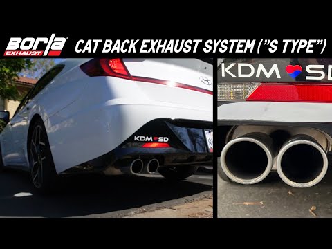Borla Exhaust System - Hyundai Sonata N Line (DN8)