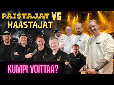 Paistajat vs. Haastajat - Kumpi joukkue on kovempi keittiössä?