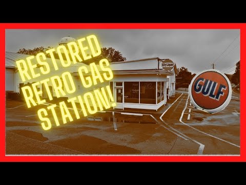 Vintage Gulf Gas Station in Perfect Condition! Special...