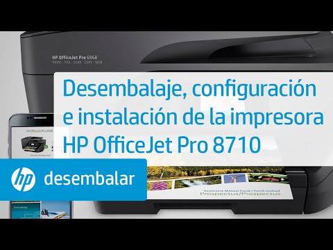 Todo-en-Uno HP OfficeJet Pro serie 8710 : configuración | Soporte de HP®