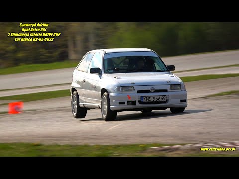 Szewczyk Adrian - Opel Astra GSi - 2 Eliminacja Interia DRIVE CUP Tor Kielce 03-05-2022