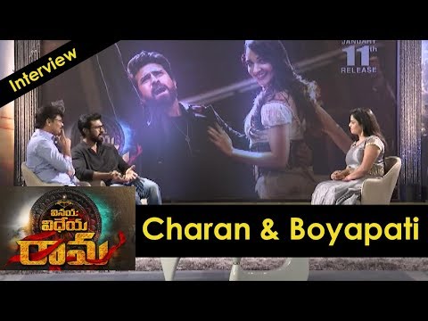 Boyapati and Ram Charan interview about Vinaya Vidheya Rama