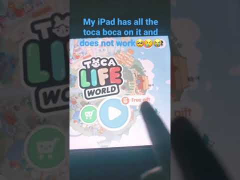My iPad does not work and it has all the toca boca😭 #tocaboca