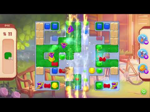 Homescapes 846 Level - 18 moves - NO BooSTERS