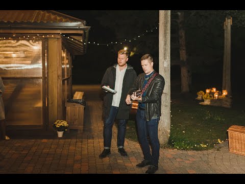 Kāzu dziesma - Kristaps un Kristaps LIVE