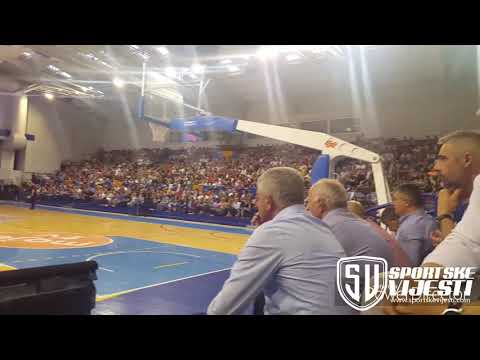 Finale doigravanja za prvaka BiH 2018/19,OKK SPARS Sarajevo-HKK Široki Brijeg 59-75,navijači Širokog