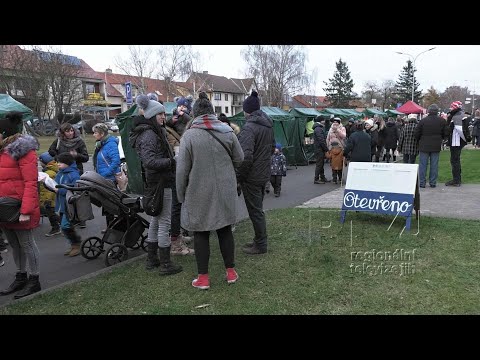 Hovorany po 2-leté pauze přivítaly Mikulášskou družinu na jarmarku