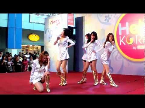 120728 Baby Blue + Crystal Quartz cover KARA @Hello Korea