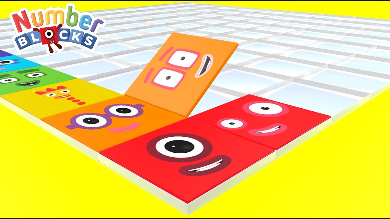 Practice Counting 1–100 while putting number blocks toys in jello molds