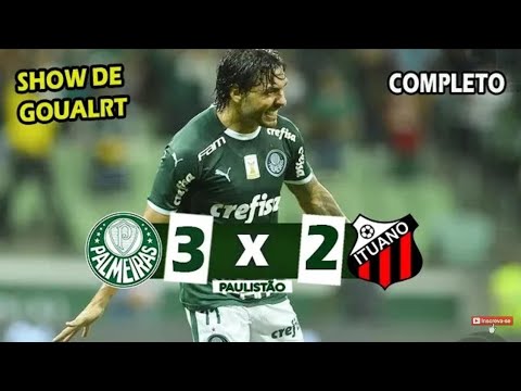 Palmeiras 3 x 2 Ituano - Gols Melhores Momentos