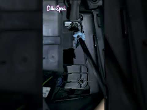 Fog Light Removal (without taking the bumper off) #carrepair #mk6gti