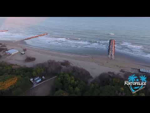 Splendidi tramonti invernali al Portofelice Camping Village - Drone