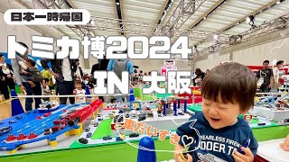 トミカ博2024|一時帰国で日本大満喫|2歳児で初参戦