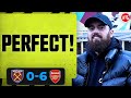 PERFECT! @TurkishLDN  | West Ham 0-6 Arsenal