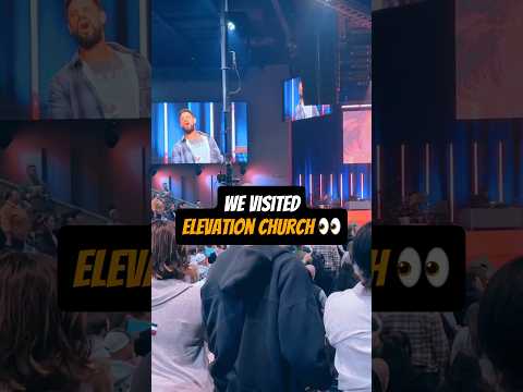 Наш опыт в церкви Elevation👀 #шорты