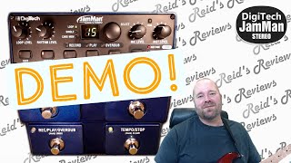 Video thumbnail for Brief DEMO! DigiTech JamMan Stereo Looper How To, Walk Through, Guitar Effects Pedal, Reid's Reviews by Reid's Reviews