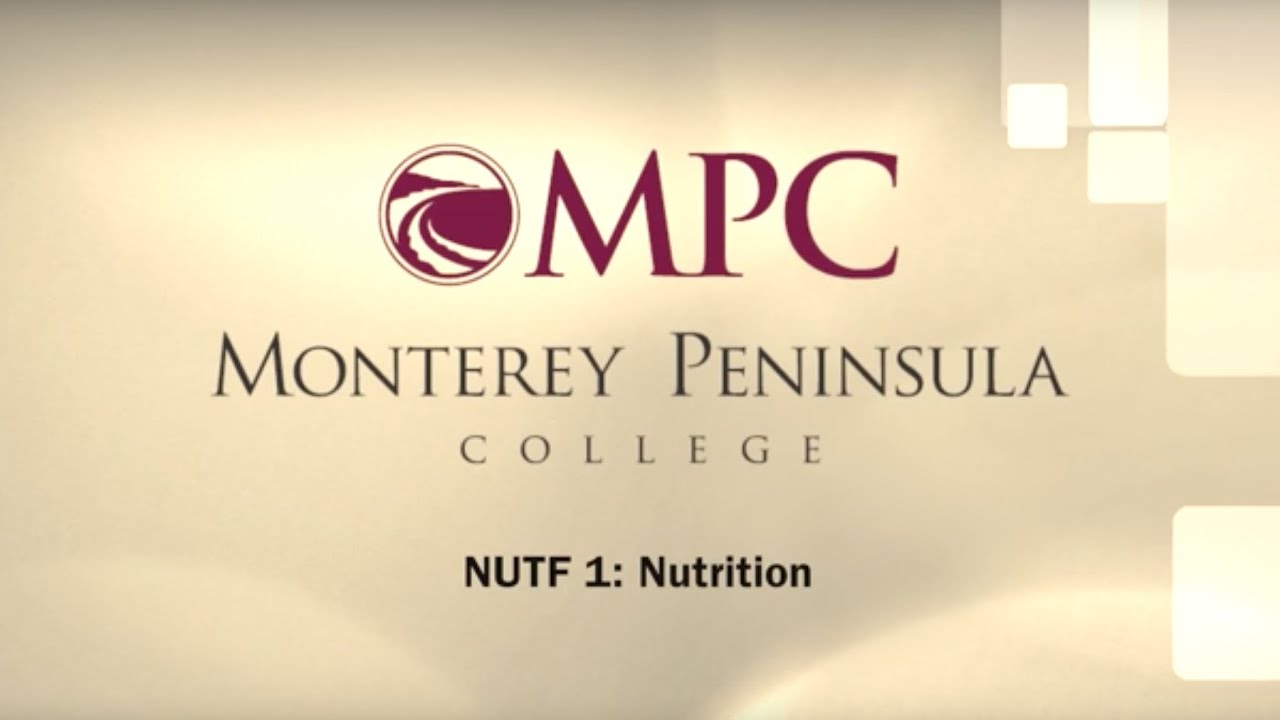NUTF 1 - Nutrition