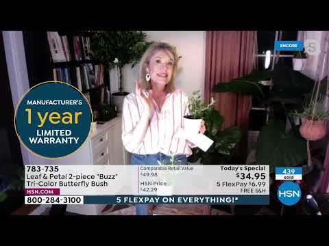 HSN | Pre-Season Lawn & Garden Sale - Leaf & Petal Designs 02.18.2022 - 07 AM