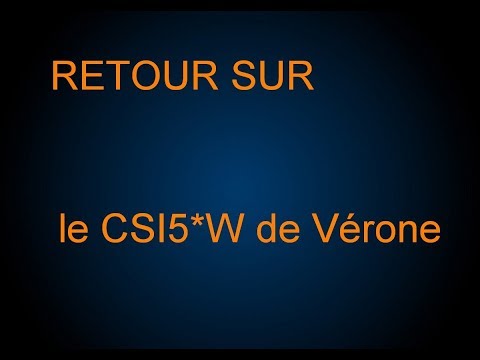 Retour sur le CSI5*W de Vérone
