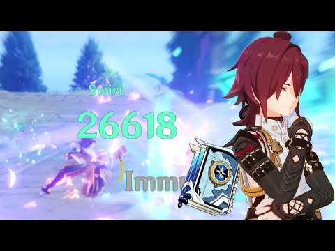 Heizou's Character Profile (C0 F2P Strength and Team rotation showcase) | Genshin Impact