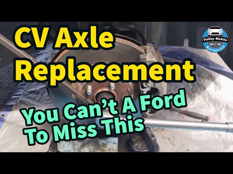 2013-2016 Ford Escape Passenger Cv Axle Replacement