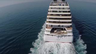 A First Look at Seabourn Encore Underway