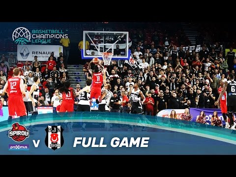 Proximus Spirou v Besiktas - Full Game - Basketball Champions League