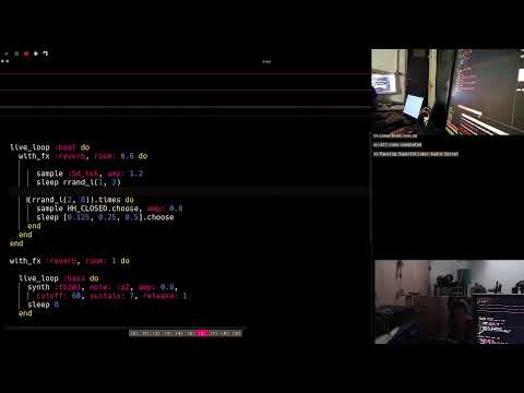 Sonic Pi Workshop with Mynah Marie