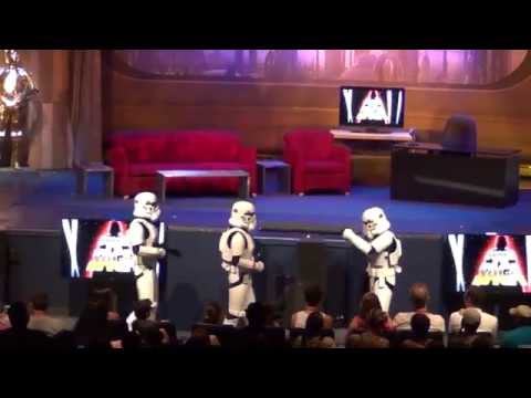 Funny StormTroopers Pre Show Star Wars Weekends 2014
