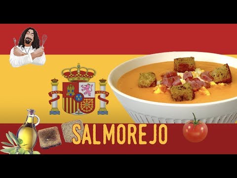 How to Make Salmorejo Cold Tomato Soup - Spain (2019) RockinRaffi Ep. 52