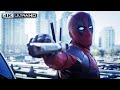 Deadpool 4K HDR | Highway Fight Scene 2/2 - Counting Bullets