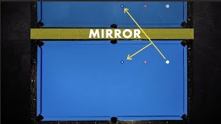 How to utilize a kick shot in Billiards Mirror System & Double the Distance - Predator Cues Tutorial