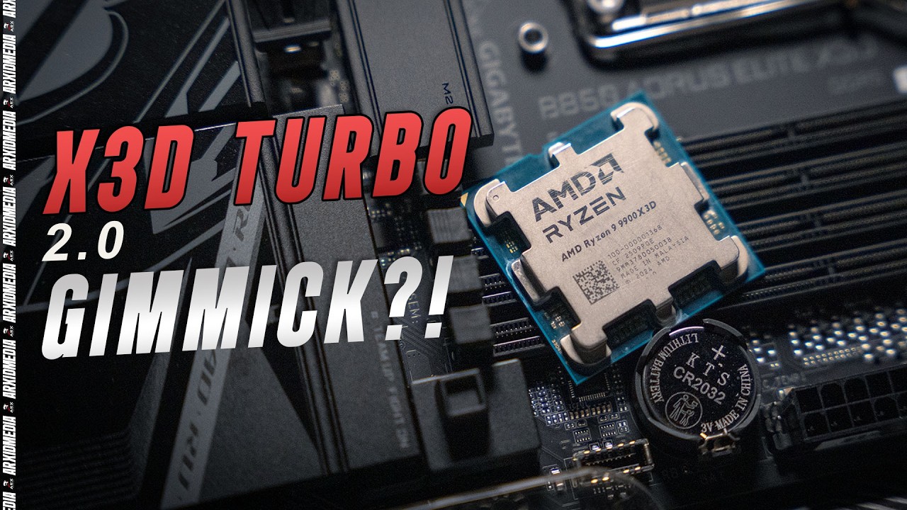Sekarang Processor X3D Bisa Gaming Dan Productivity Sekaligus! GIGABYTE X3D Turbo 2.0