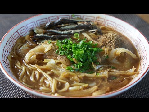 煮干し味噌ラーメン