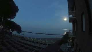 preview picture of video 'Italy Diano Marina sunset timelapse'