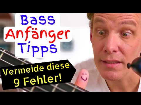 Bass Anfänger Tipps: Vermeide diese 9 Fehler, um schneller besser zu werden!