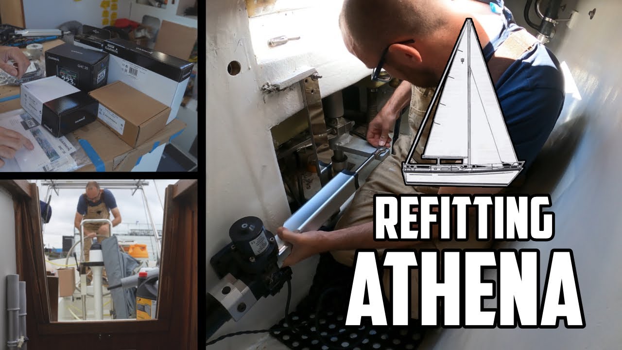 Sail Life - Garmin Reactor 40 autopilot & high output alternator