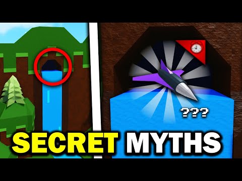 Testing SECRET MYTHS In Build a boat for Treasure ROBLOX