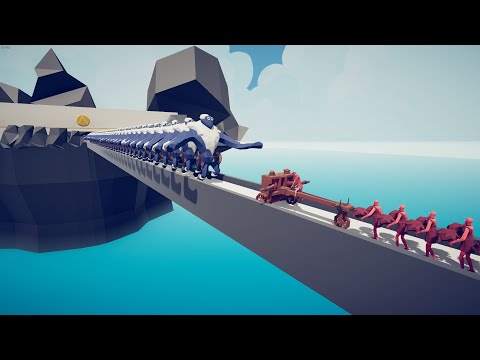 🔥 WHICH UNITS CAN CROSS THE BRIDGE? Totally Accurate Battle Simulator TABS 🔥