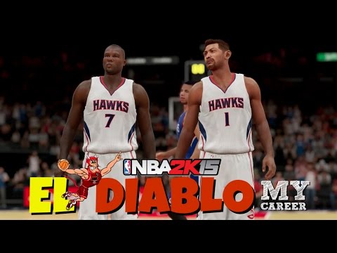 NBA 2K15 (PS4): El Diablo MyCareer (Small Forward) - EP2 (First NBA Game)